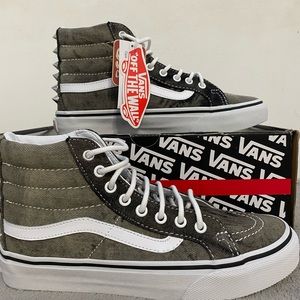 SK8-HI TOP Acid Wash Vans